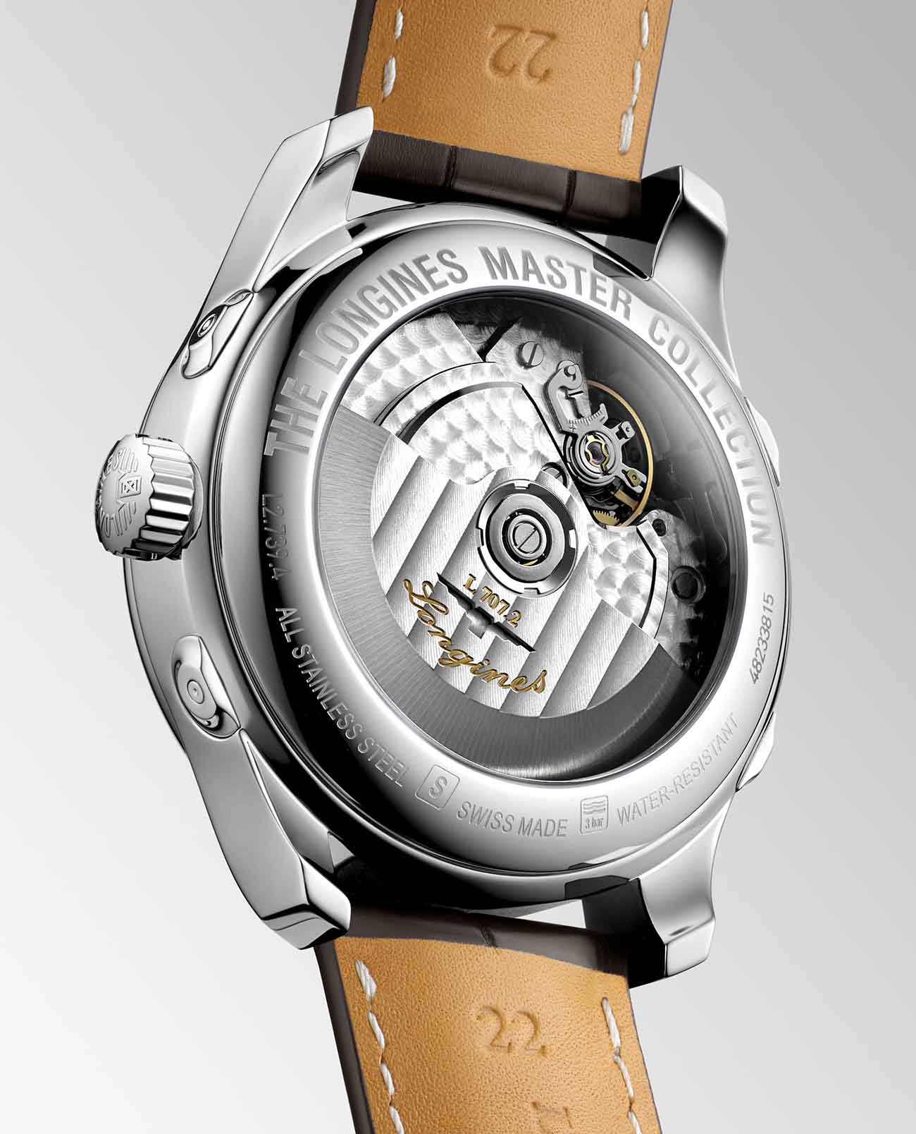 Longines Longines Master Collection L2.739.4.71.3 , наручные мужские часы фото под углом